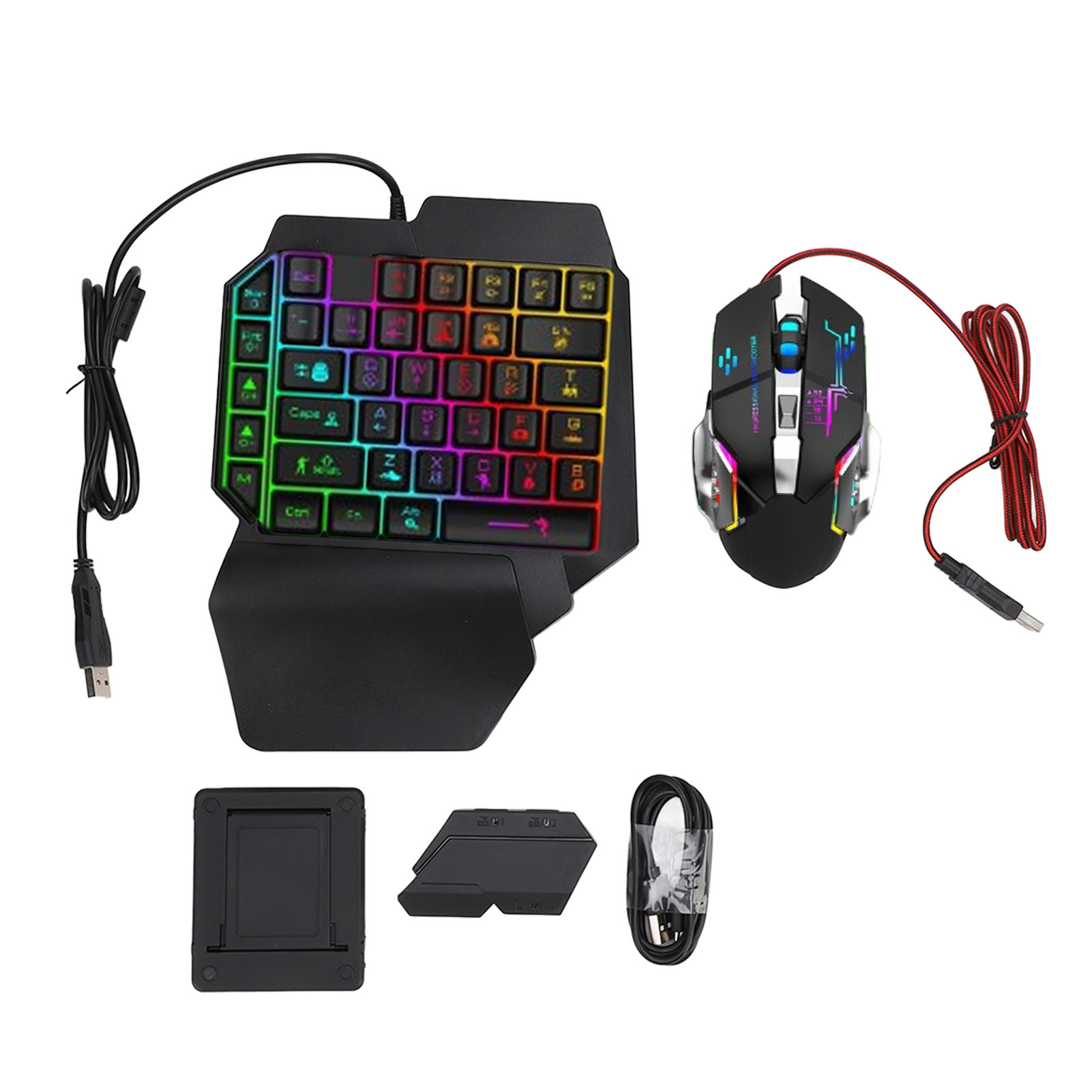 Gaming Keyboard And Mouse Set - Set Konverter Mouse Keyboard Kombo Mouse