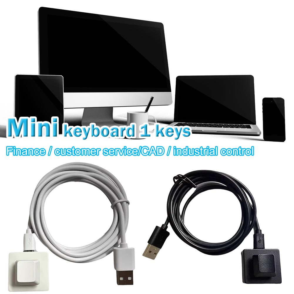 Gaming Keyboard Half - Mini Keypad Satu Tombol Dapat Diprogram