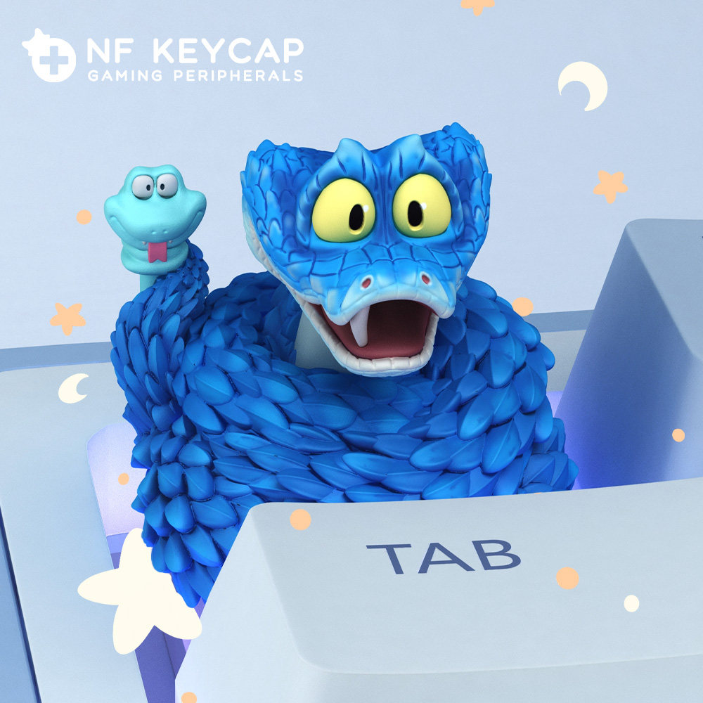 Zootopia Keycap Gary De'Snake  - Gaming Keyboard Backlit ulasan dan harga