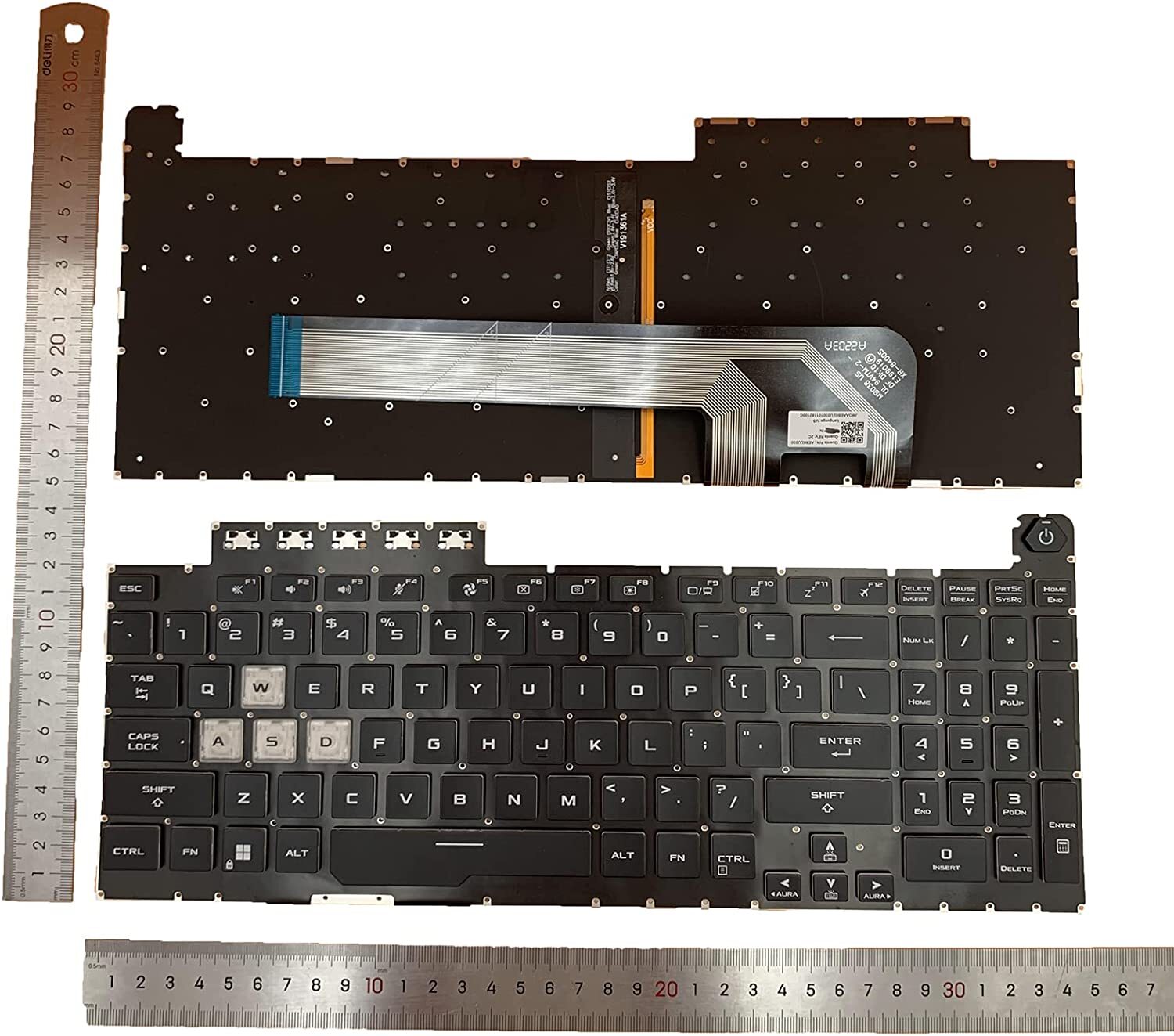 Baru untuk Keyboard Laptop Asu - Gaming Keyboard Backlit ulasan dan harga
