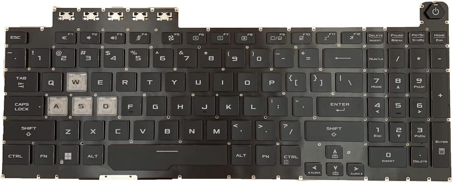 Baru untuk Keyboard Laptop Asu - Gaming Keyboard Backlit ulasan dan harga