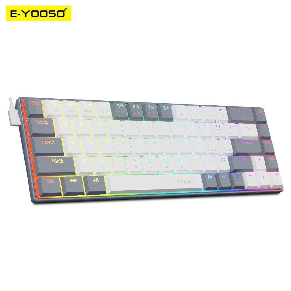 E-YOOSO A68 RGB Keyboard Gamin - Gaming Keyboard E Yooso ulasan dan harga
