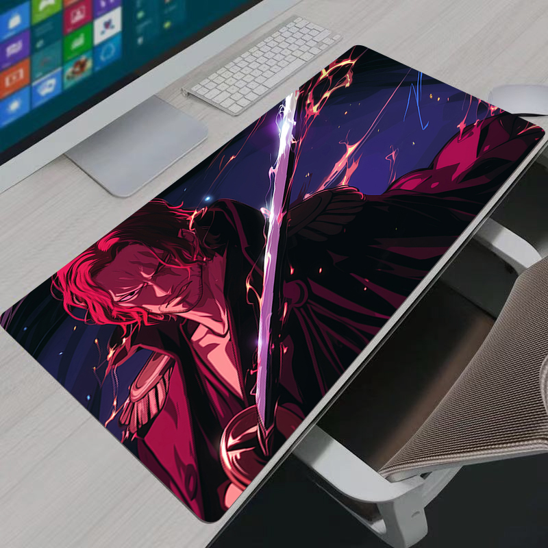 One Piece Shanks Mouse Pad Bes - Gaming Keyboard Tactile ulasan dan harga