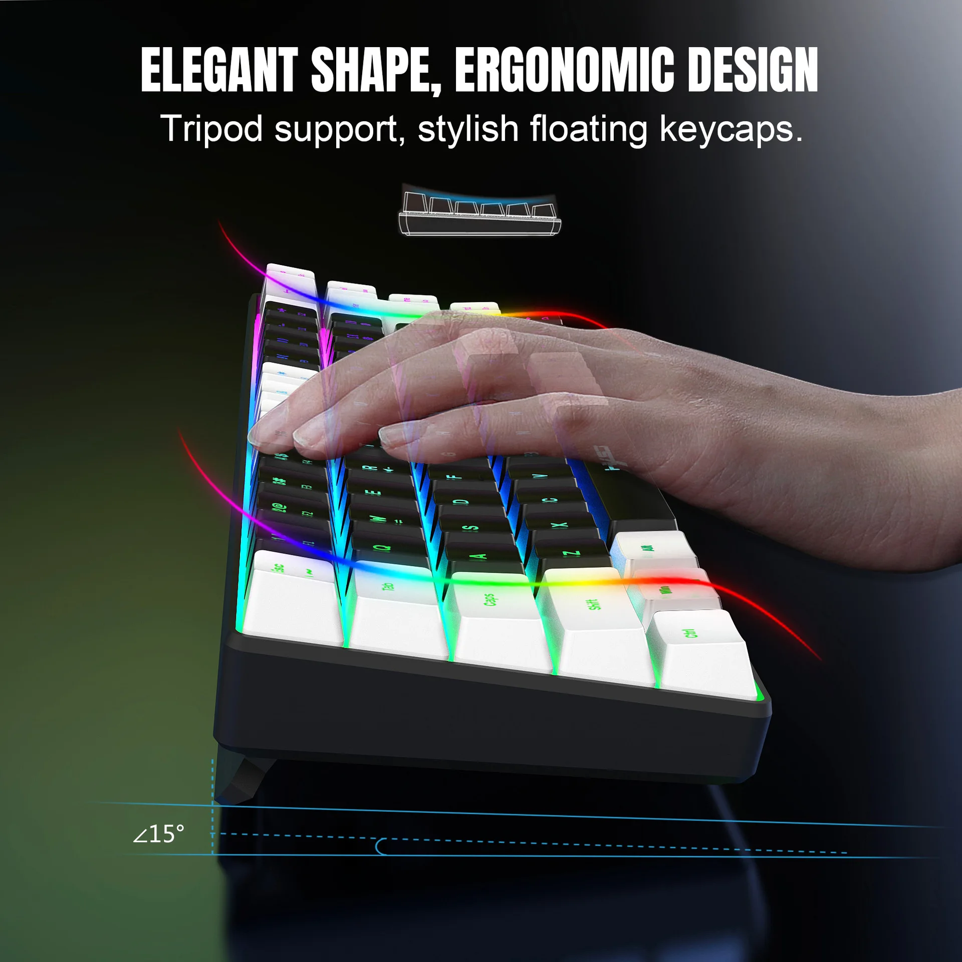 Kit Lampu Latar Belakang Keybo - Gaming Keyboard And Mouse Set ulasan dan harga