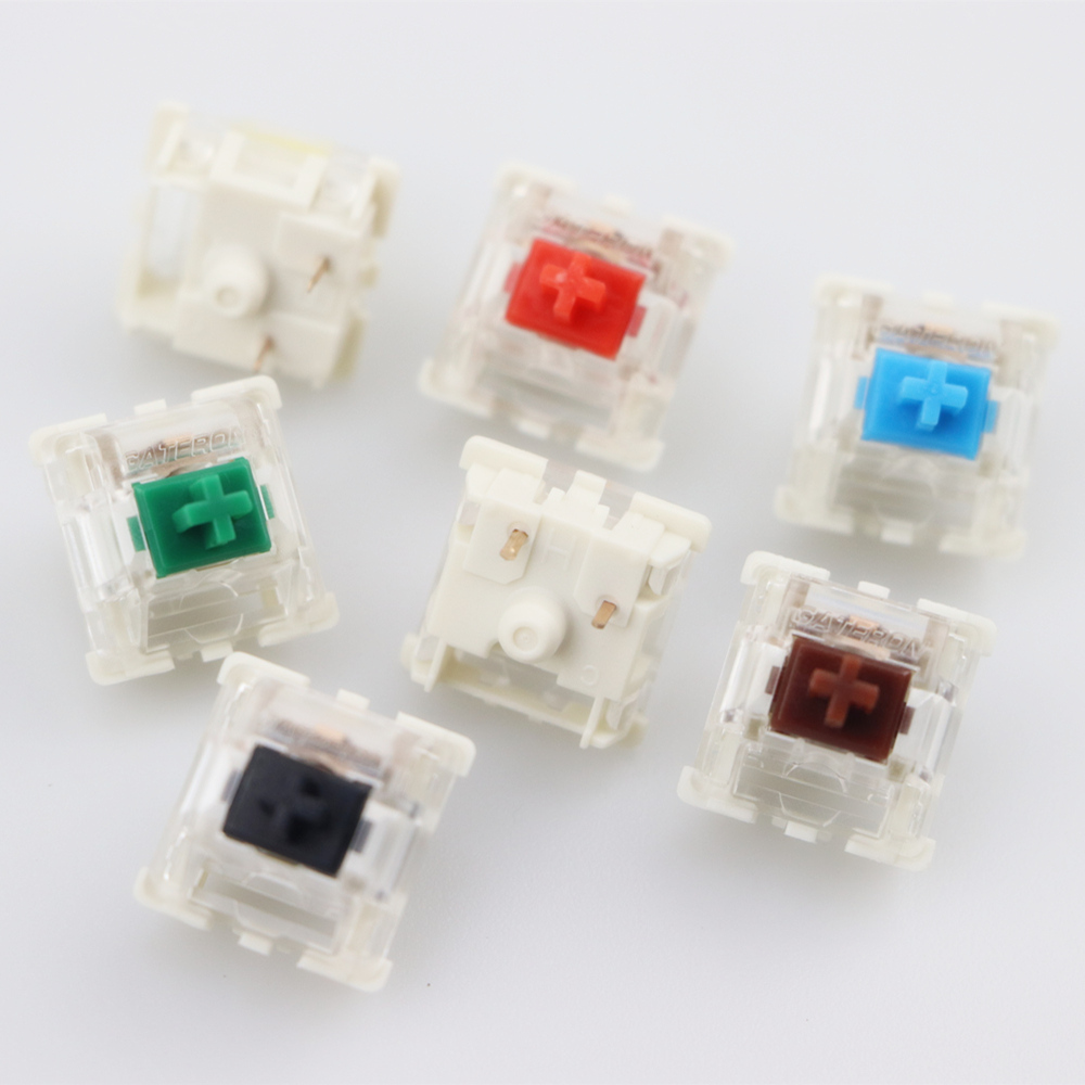 Sakelar SMD Gateron Hitam Mera - Keyboard Gaming Blue Switch ulasan dan harga