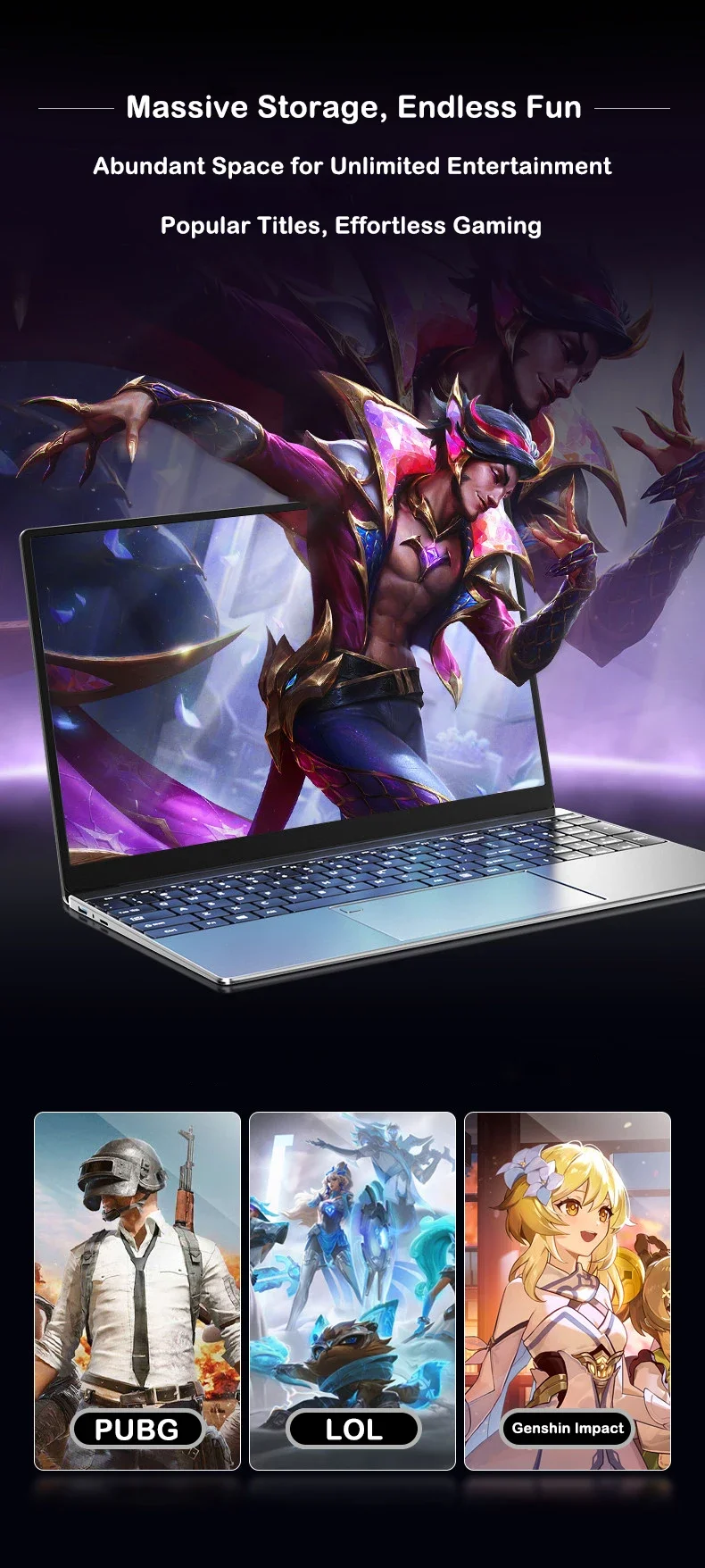 Laptop Ultra Tipis 14.1 Inci 2 - Gaming Keyboard Backlit ulasan dan harga