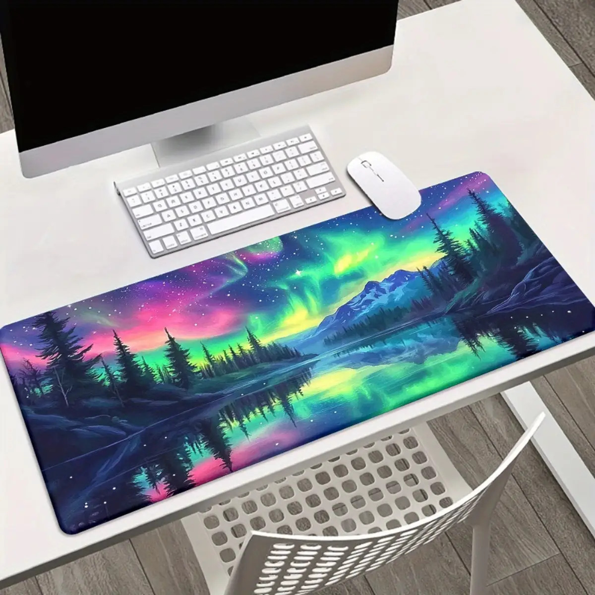 Alas Mouse Bermotif Gelombang  - Gaming Keyboard Brand ulasan dan harga