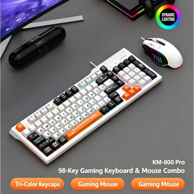 K8pro 3 In 1 Gaming Combo Set  - Gaming Keyboard And Mouse Set ulasan dan harga