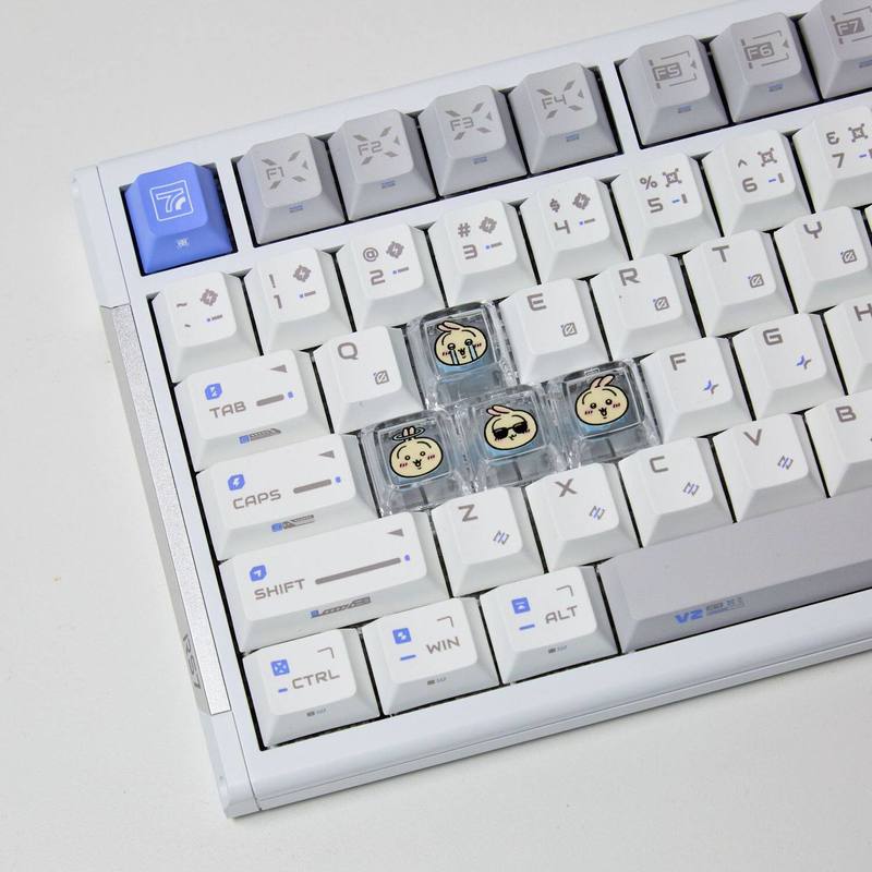 Chiikawa 4 Buah Keycap Transpa - Gaming Keyboard Esports ulasan dan harga