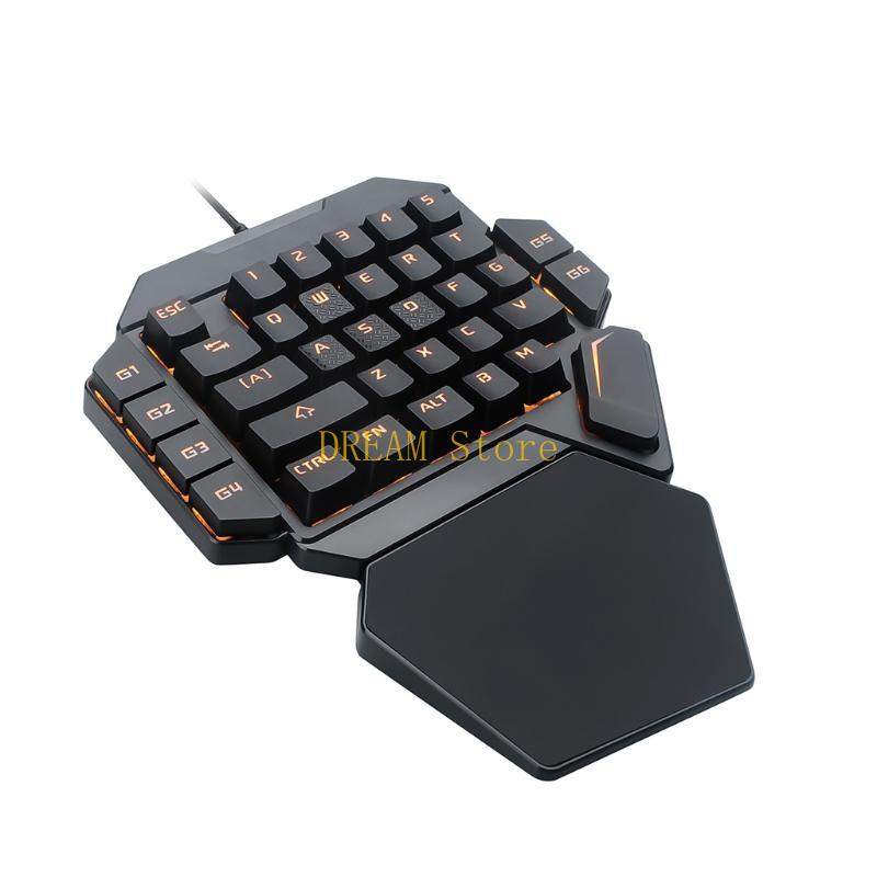 Lampu Latar Bercahaya RGB Satu - Gaming Keyboard Half ulasan dan harga