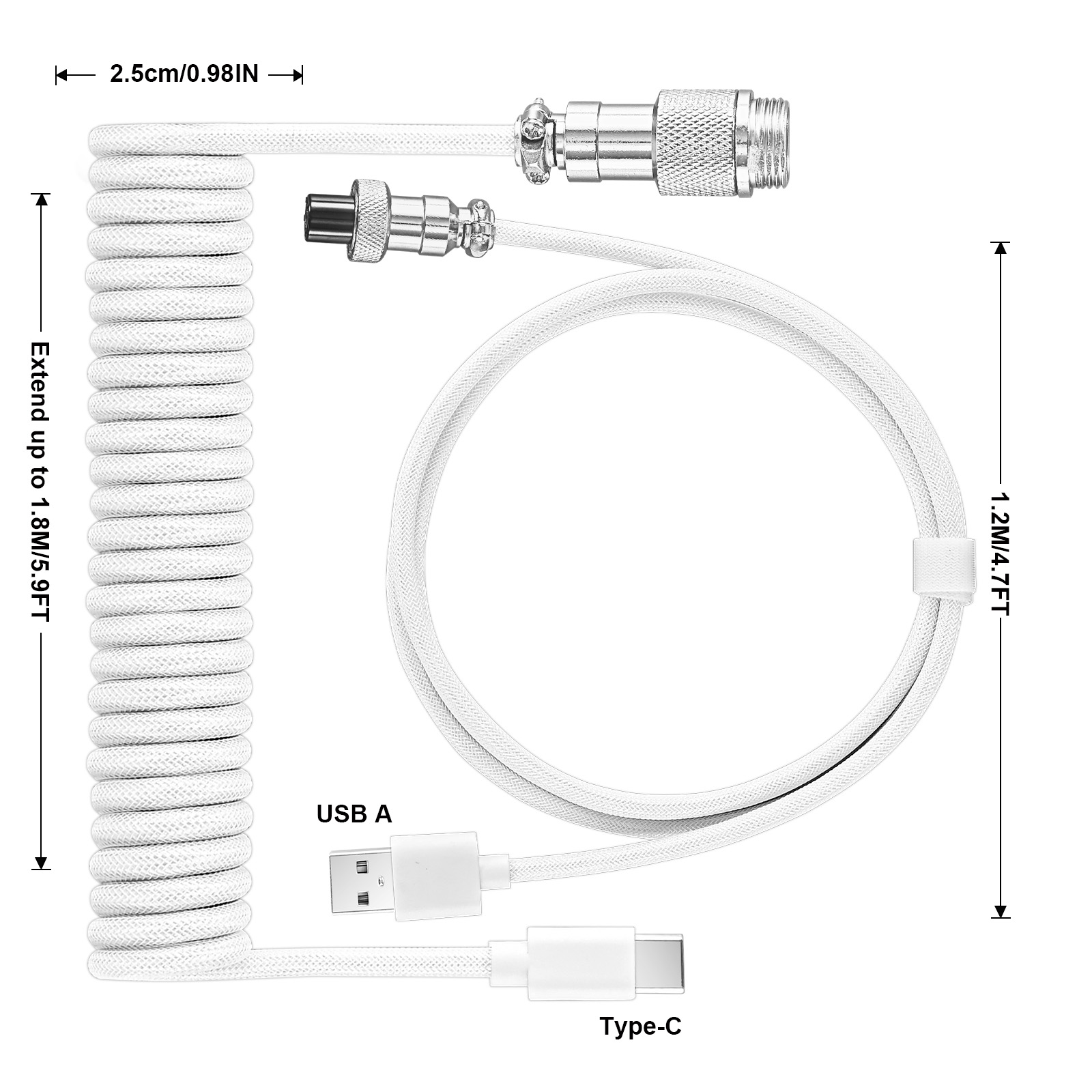 Kabel Keyboard Mekanik USB Tip - Gaming Keyboard Type C ulasan dan harga