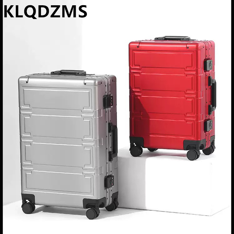 KLQDZMS Tas Bagasi Pria Semua  - Aluminum Case 65 ulasan dan harga