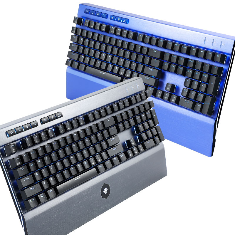 HEXGEARS GK739 Keyboard Gaming - Keyboard Gaming Blue Switch ulasan dan harga