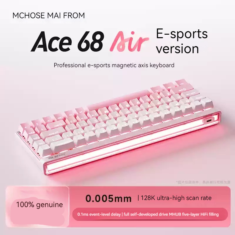 Keyboard Mekanik Mchose Ace68  - Gaming Keyboard Esports ulasan dan harga