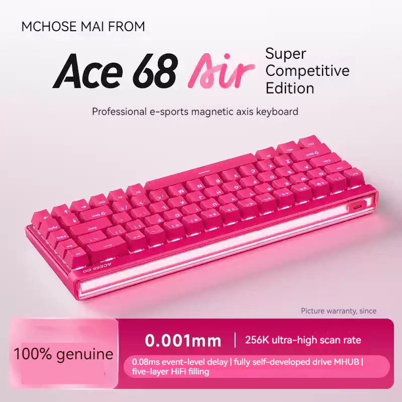 Keyboard Mekanik Mchose Ace68  - Gaming Keyboard Esports ulasan dan harga