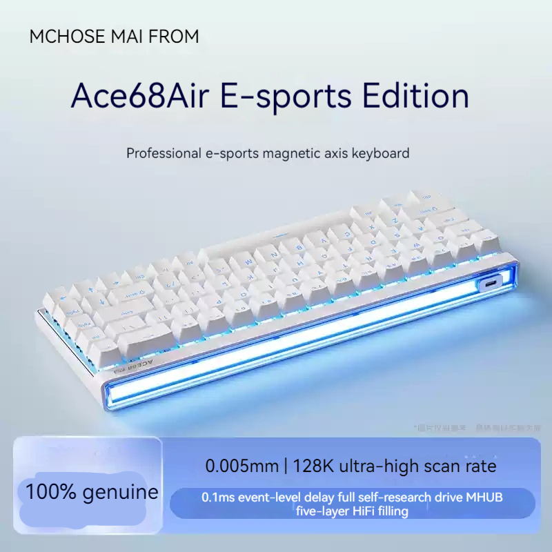 Keyboard Mekanik Mchose Ace68  - Gaming Keyboard Esports ulasan dan harga
