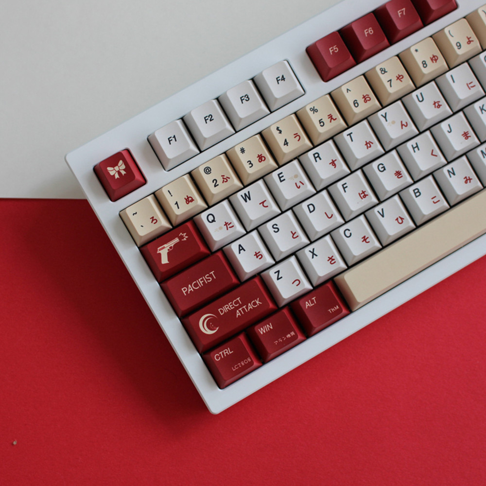 Lycoris Recoil Anime PBT Keyca - Gaming Keyboard Brand ulasan dan harga
