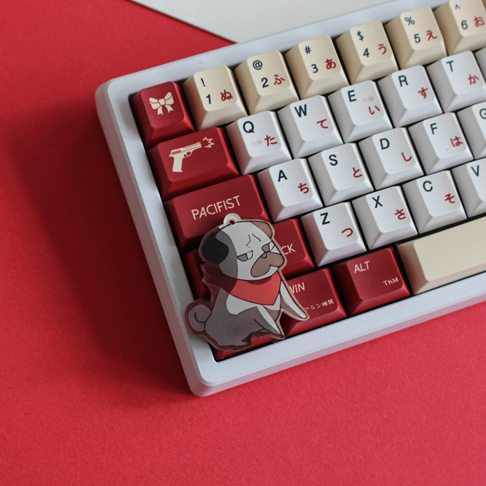 Lycoris Recoil Anime PBT Keyca - Gaming Keyboard Brand ulasan dan harga